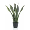 Emerald Plante Artificielle Sansevieria 55 Cm En Pot