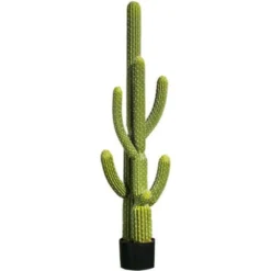 Draußen Leben 9 - Plante Artificielle Saguaro 145 Cm