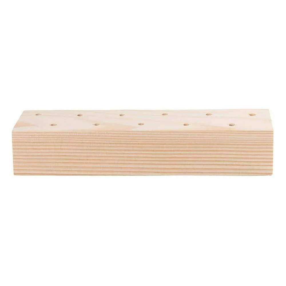 10 Supports En Bois Pour Fleurs Séchées 21 X 4 X 5 Cm 2 10 Supports En Bois Pour Fleurs Séchées 21 X 4 X 5 Cm – Image 2