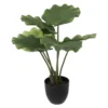 ATMOSPHERA Plante Artificielle Palmier En Pot H 65 Cm